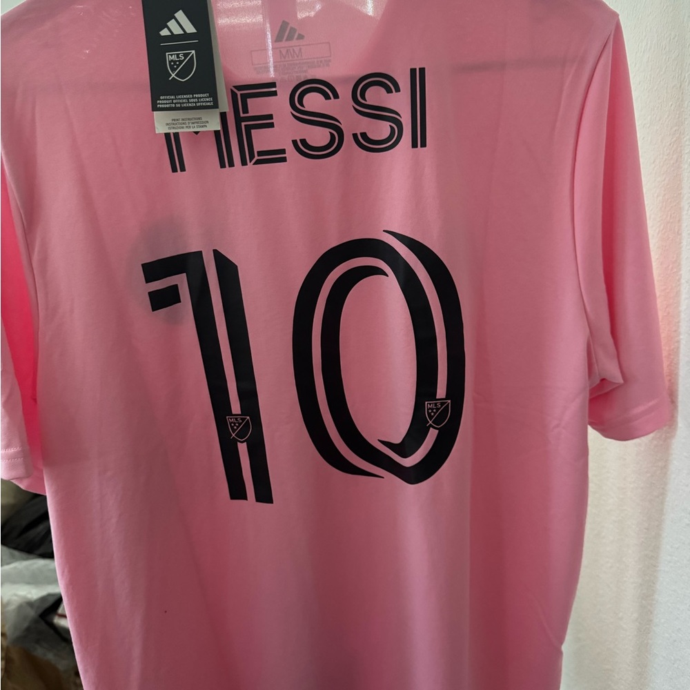 Adidas Pink Messi Jersey